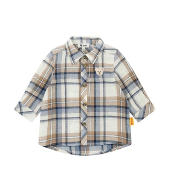 Steiff kockás ing - Baby Boys - Nordicland kollekció kék  | Bunny and Teddy Steiff kockás ing - Baby Boys - Nordicland kollekció kék  | Bunny and Teddy