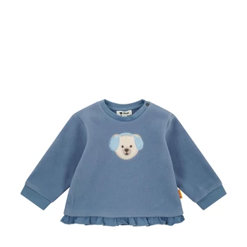 Steiff pulóver - Baby Girls - Nordicland kollekció kék  | Bunny and Teddy