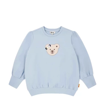 kék pamut kislány pulóver - | Steiff  Bunny and Teddy