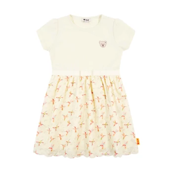 Steiff rövid ujjú kolibris ruha  -  Mini Girls Sundancer kollekció   | Bunny and Teddy