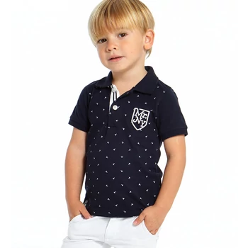 iDO rövid ujjú galléros póló - sötétkék - Bunny and Teddy